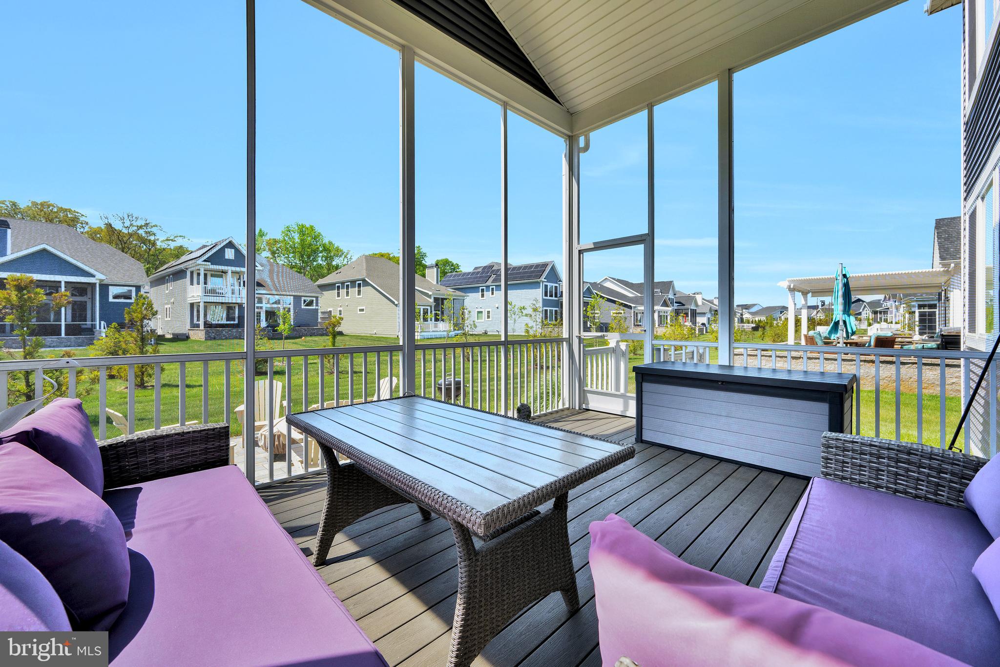11886 Haslet Road Lewes, DE 19958 - Photo 39 of 60 a view of a balcony with chairs