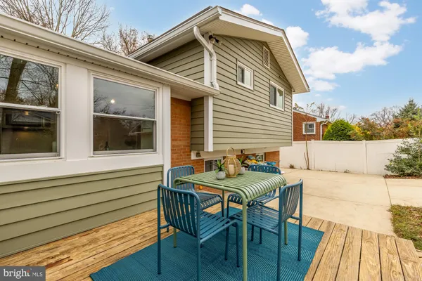 a view of a house with a patio