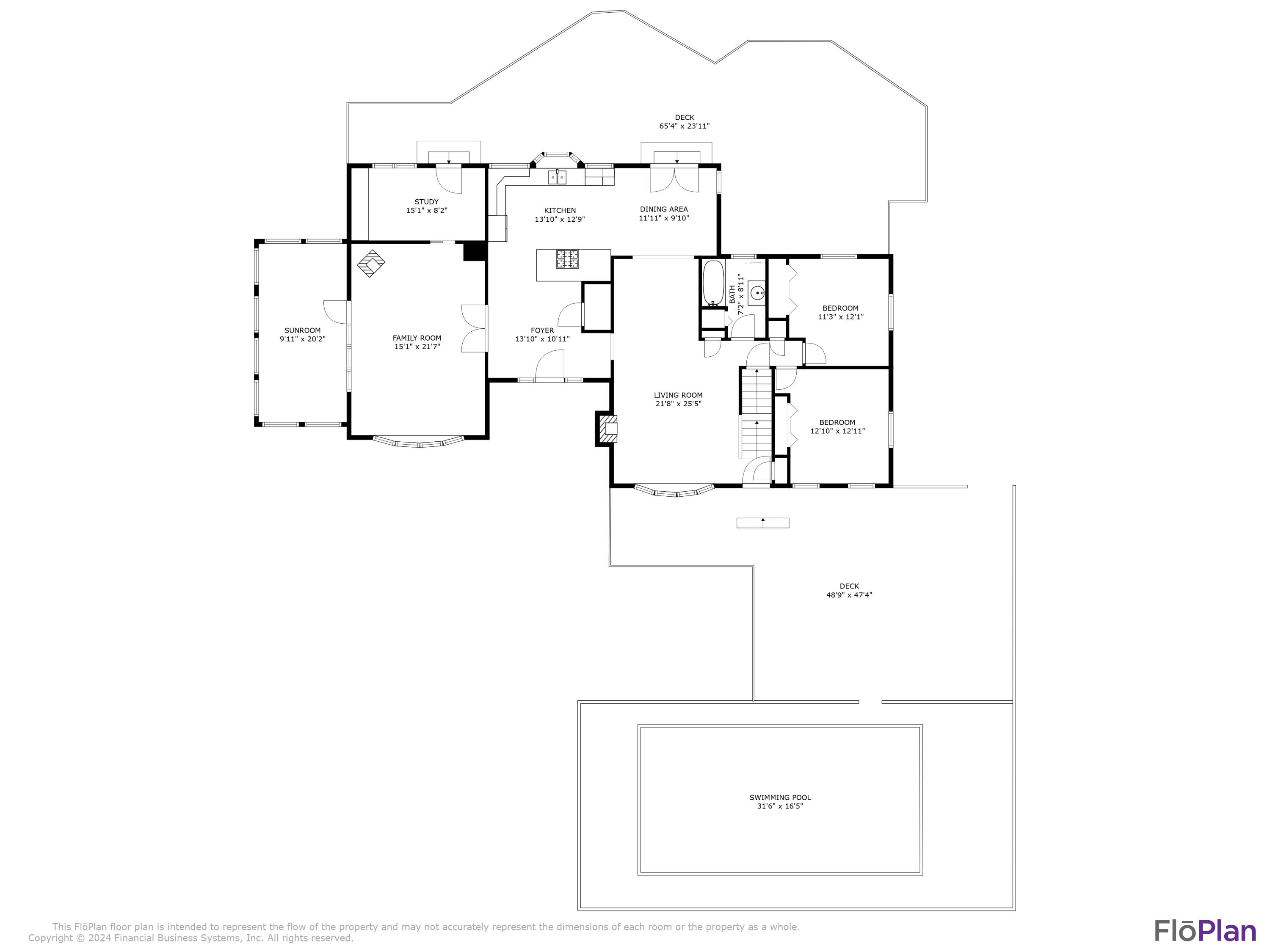 45 Herring River Road Wellfleet, MA 02667 - Photo 48 of 51 by_floor_with_dimensions_jpg_1