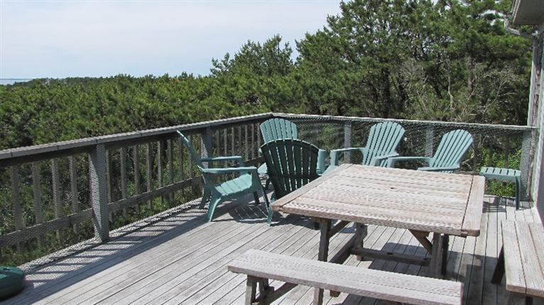 63 Old County Road Truro, MA 02666 - Photo 27 of 30 a view of balcony with furniture and wooden deck