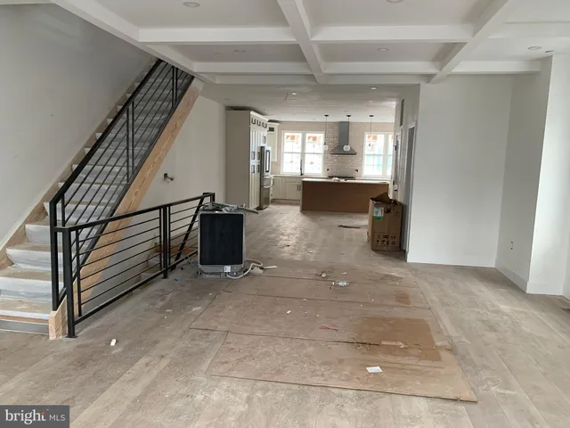 a white bath tub sitting in a bathroom