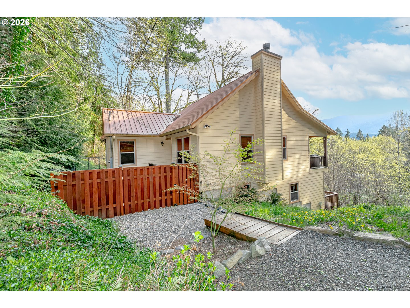 64636 Mc Intyre Road Rhododendron, OR 97049 - Photo 5 of 48 a view of backyard with green space