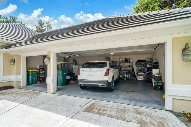 a view of parking garage
