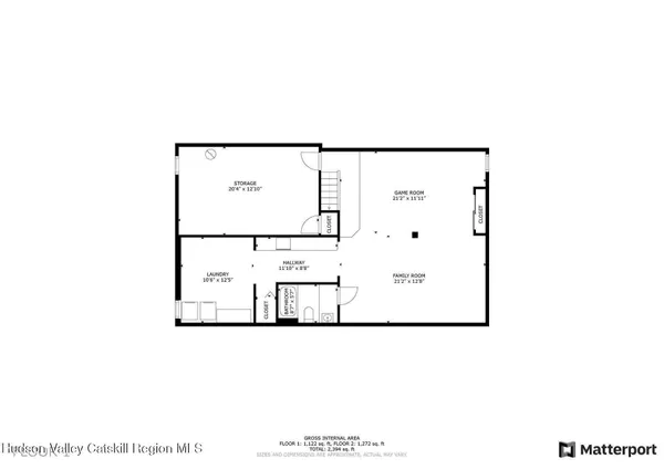 a kitchen with a large window and a sink