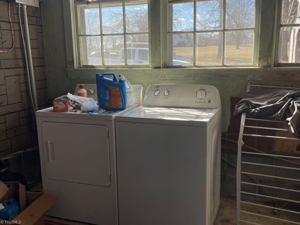 482 Grange Road Elkin, NC 28621 - Photo 18 of 29 Laundry (not in heated sq ft--portable heater used)