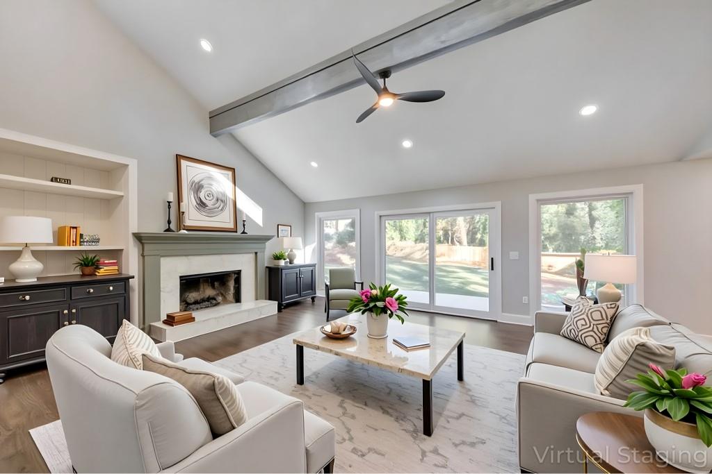 2066 Old Forge Way Marietta, GA 30068 - Photo 3 of 54 a living room with furniture fireplace and window