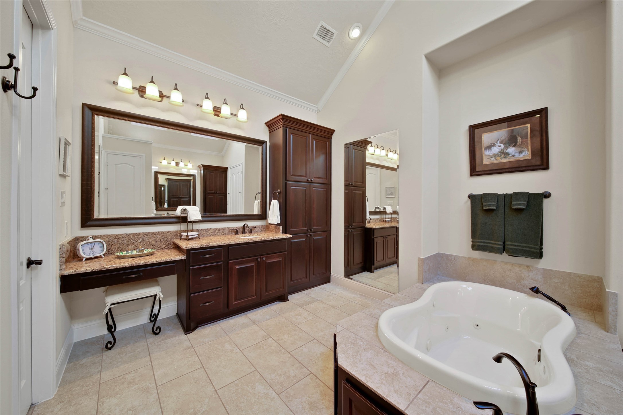 3234 Explorer Way Conroe, TX 77301 - Photo 31 of 46 Dual vanities for more storage space and room to move in the morning.