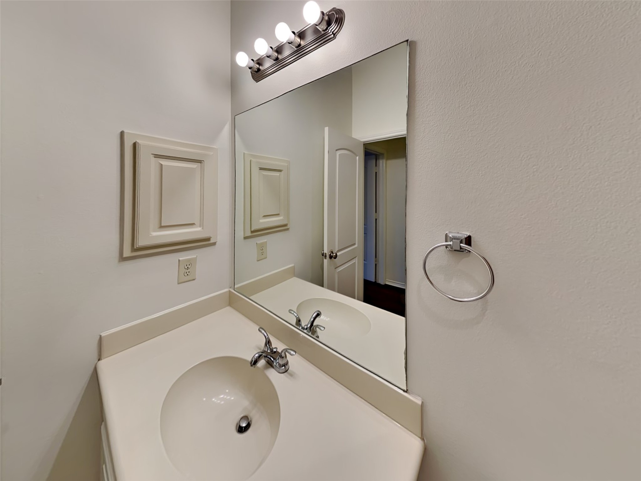1323 Laura Hills Lane Spring, TX 77386 - Photo 15 of 22 a bathroom with a sink mirror and vanity
