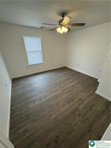 wooden floor in an empty room