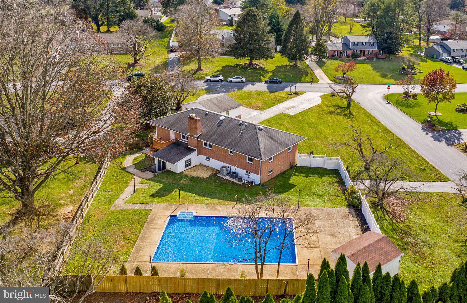 539 Stratford Road Fallston, MD 21047 - Photo 4 of 73 Aerial Rear View of Property