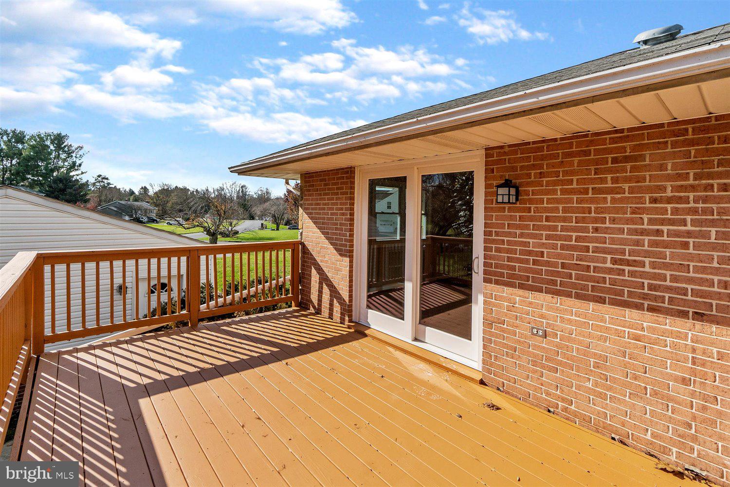 539 Stratford Road Fallston, MD 21047 - Photo 33 of 73 Deck off Living Room