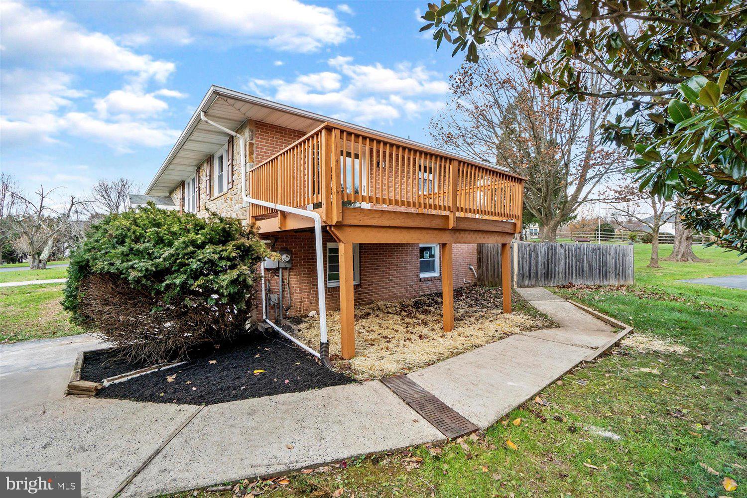 539 Stratford Road Fallston, MD 21047 - Photo 44 of 73 View of deck on side of Home