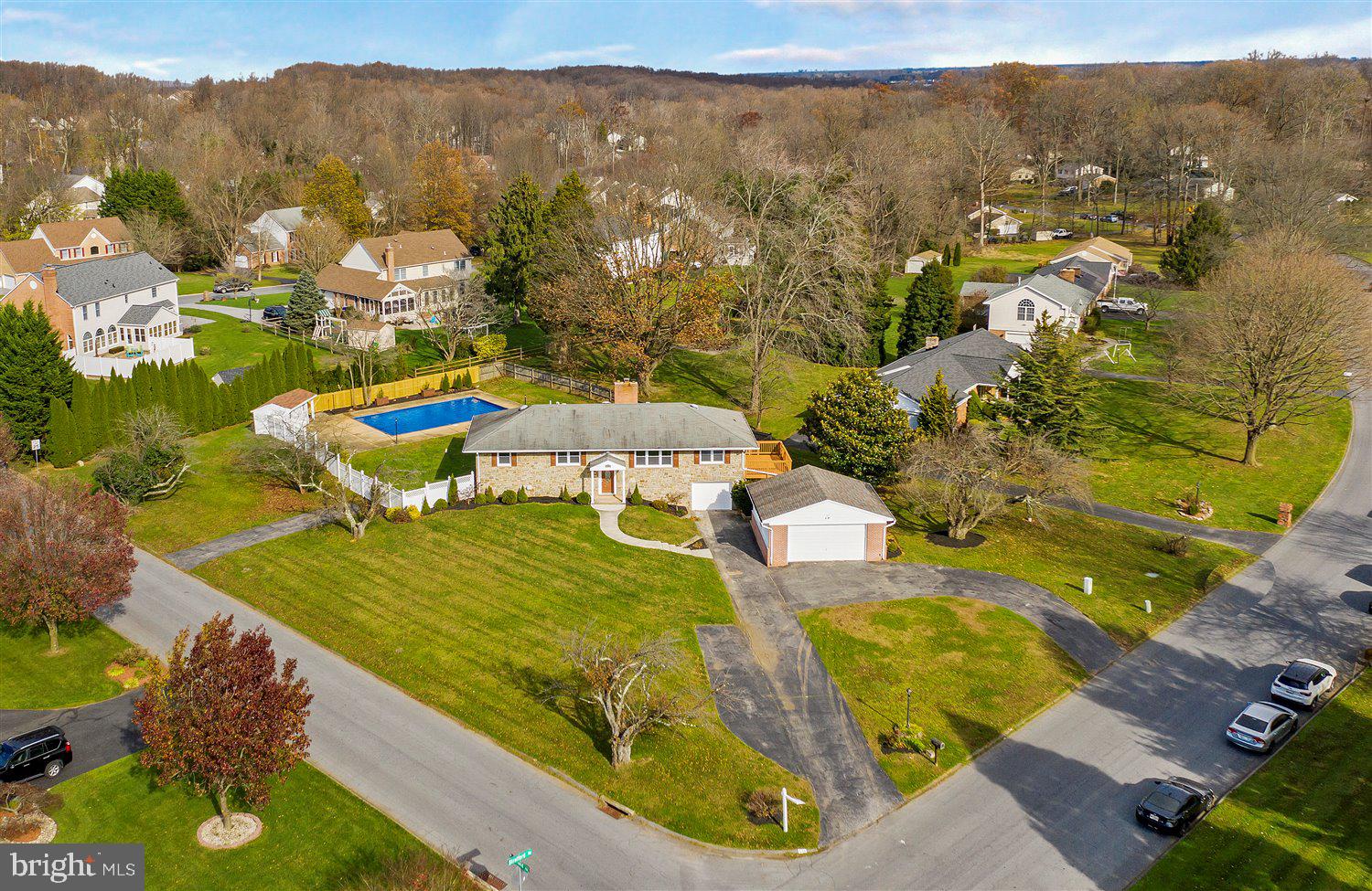 539 Stratford Road Fallston, MD 21047 - Photo 6 of 73 Aerial View of Property