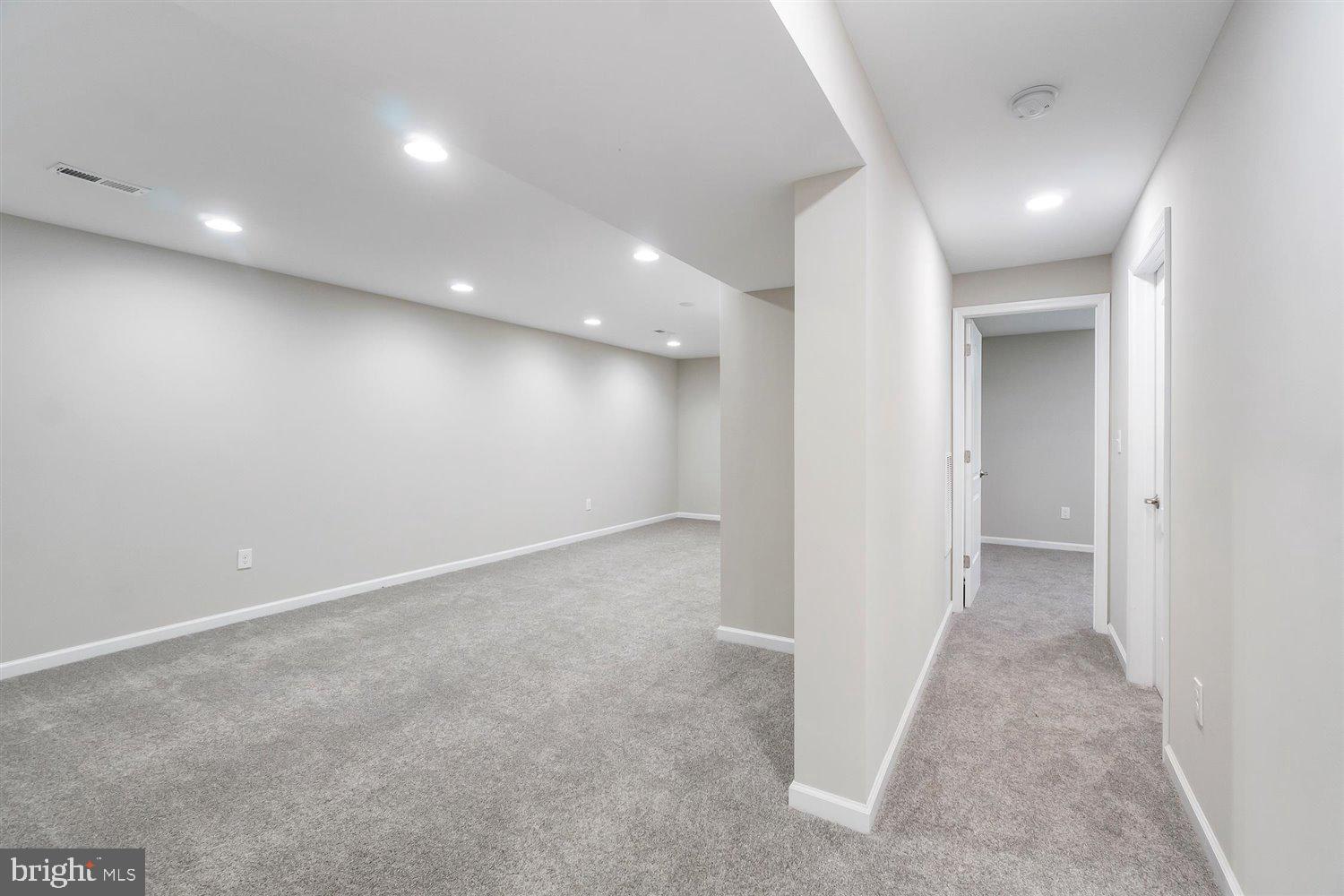 539 Stratford Road Fallston, MD 21047 - Photo 54 of 73 Basement Hallway
