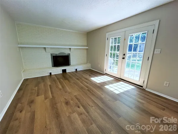 a view of livingroom with natural light