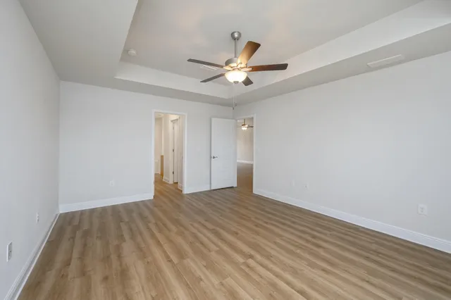 wooden floor in an empty room