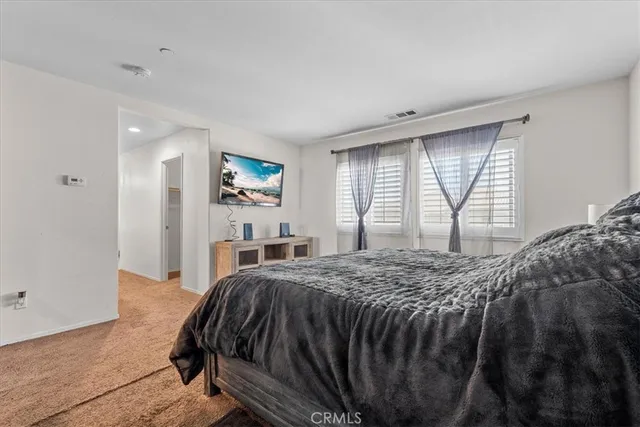 a close view of closet