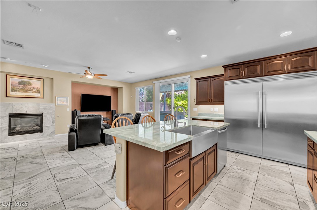 3930 Burma Road North Las Vegas, NV 89032 - Photo 24 of 73 60' stainless steel full refrigerator and full freezer