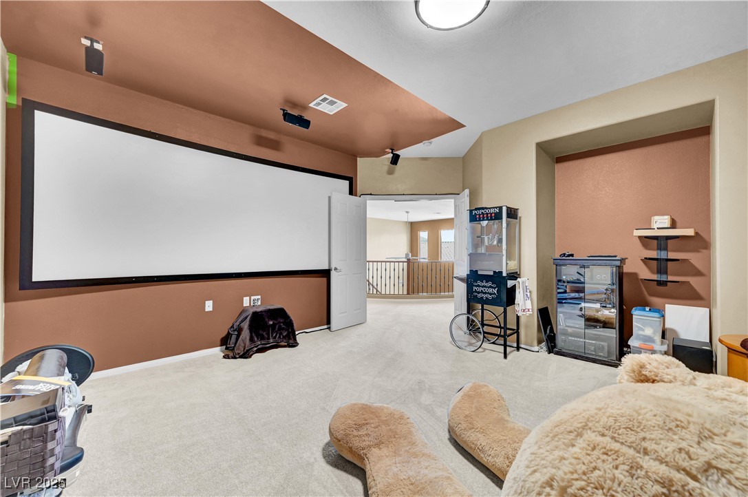 3930 Burma Road North Las Vegas, NV 89032 - Photo 47 of 73 Guest Bedroom #2 Double doors ~ Currently Movie Theatre ~ Surround Sound