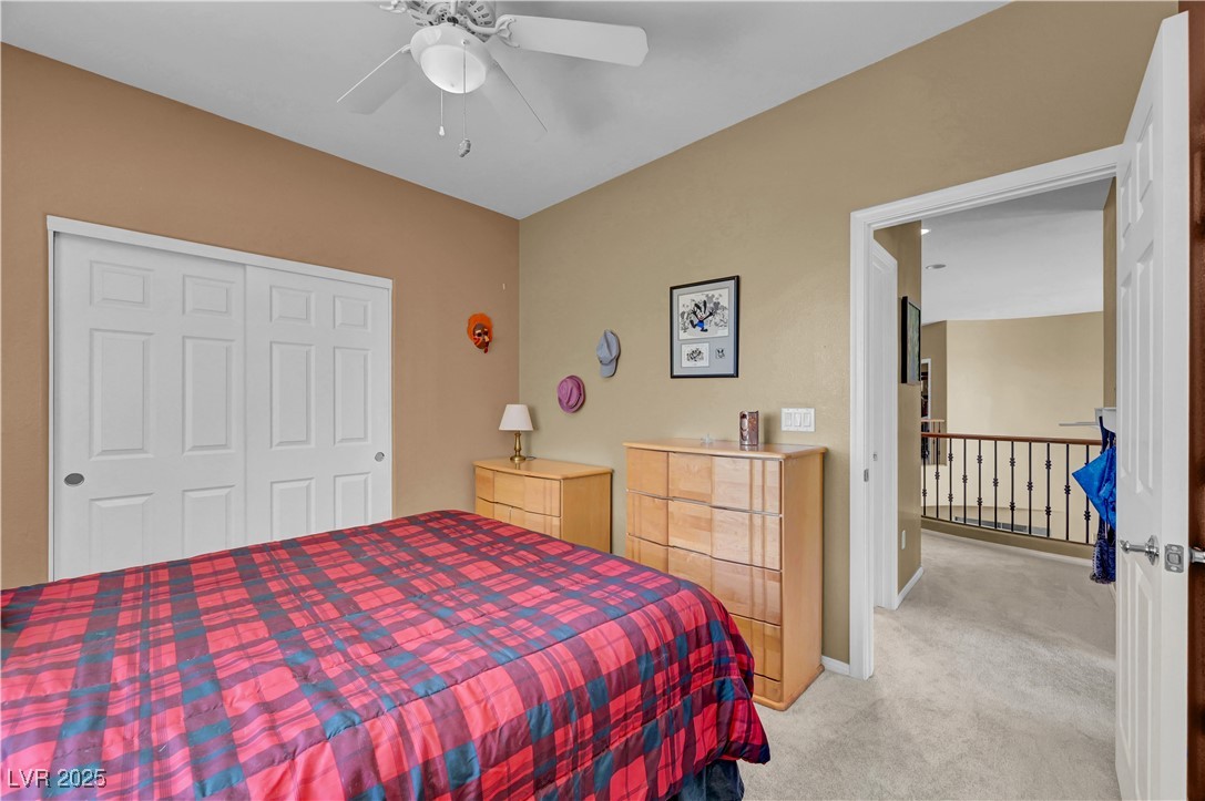 3930 Burma Road North Las Vegas, NV 89032 - Photo 55 of 73 Guest Bedroom #5 with ceiling fan