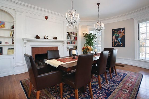 15 Kennard Road Brookline, MA 02445 - Photo 4 of 13 a view of a dining room with furniture window and wooden floor