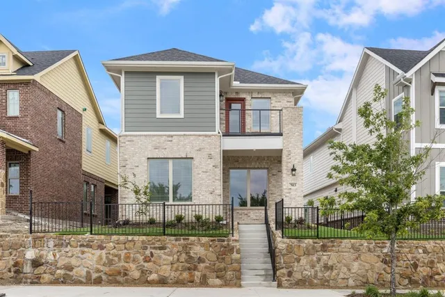 a view of front door of house