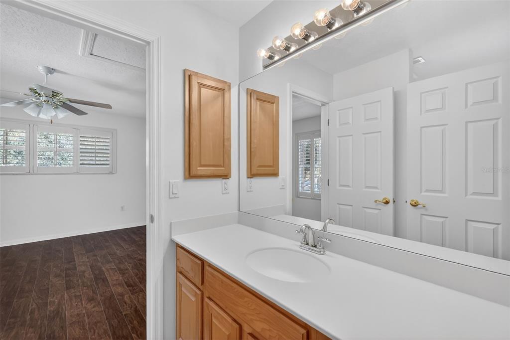 729 Strihal Loop Oakland, FL 34787 - Photo 36 of 49 a bathroom with a sink and a mirror