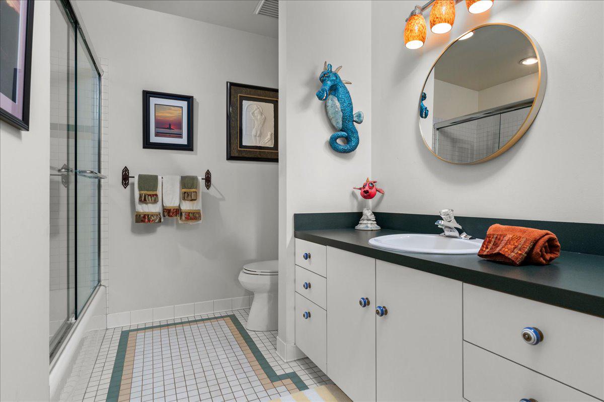 1121 Swamp Road Furlong, PA 18925 - Photo 27 of 50 Charming coastal-inspired hall bathroom retreat.
