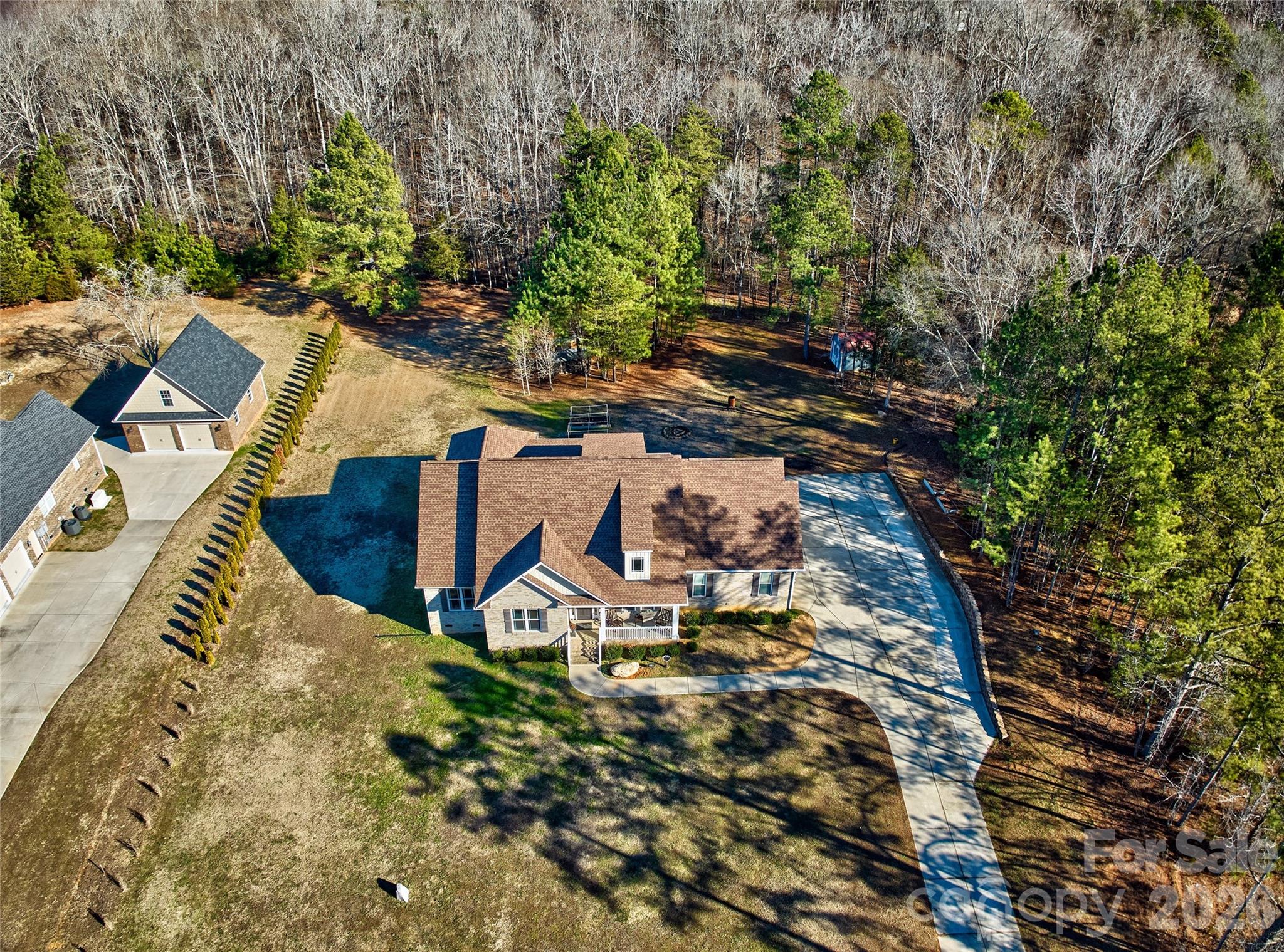 398 Kingsburry Road Clover, SC 29710 - Photo 47 of 48 an aerial view of residential house with outdoor space