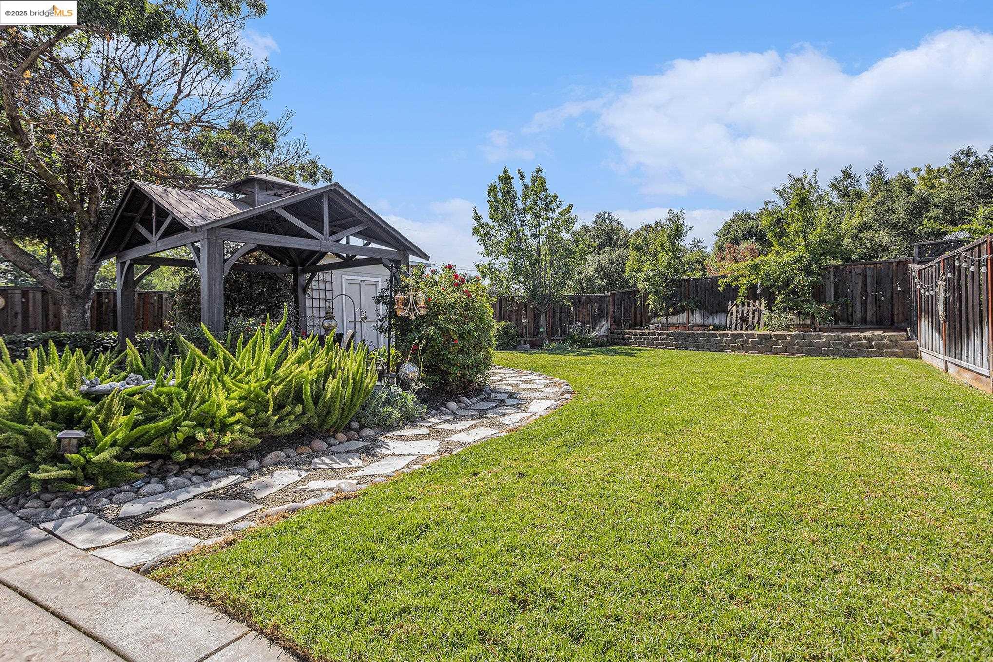 2059 Heartland Court Brentwood, CA 94513 - Photo 33 of 37 a view of a house with a big yard and potted plants