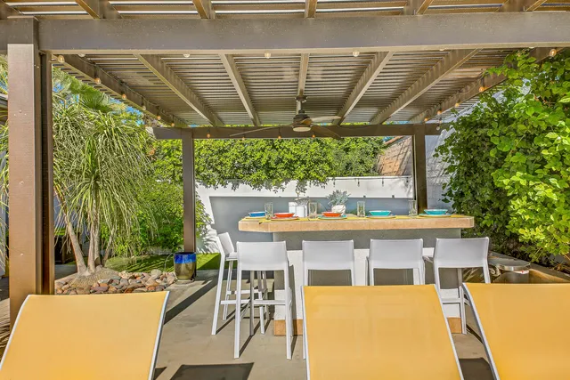 a view of a multi story door