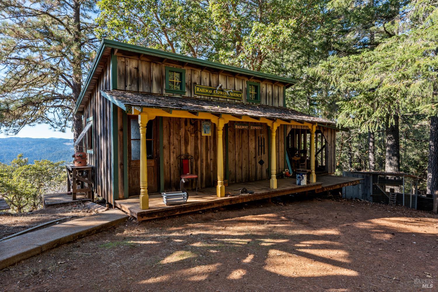 24600 String Creek Road Willits, CA 95490 - Photo 11 of 24 a front view of a house