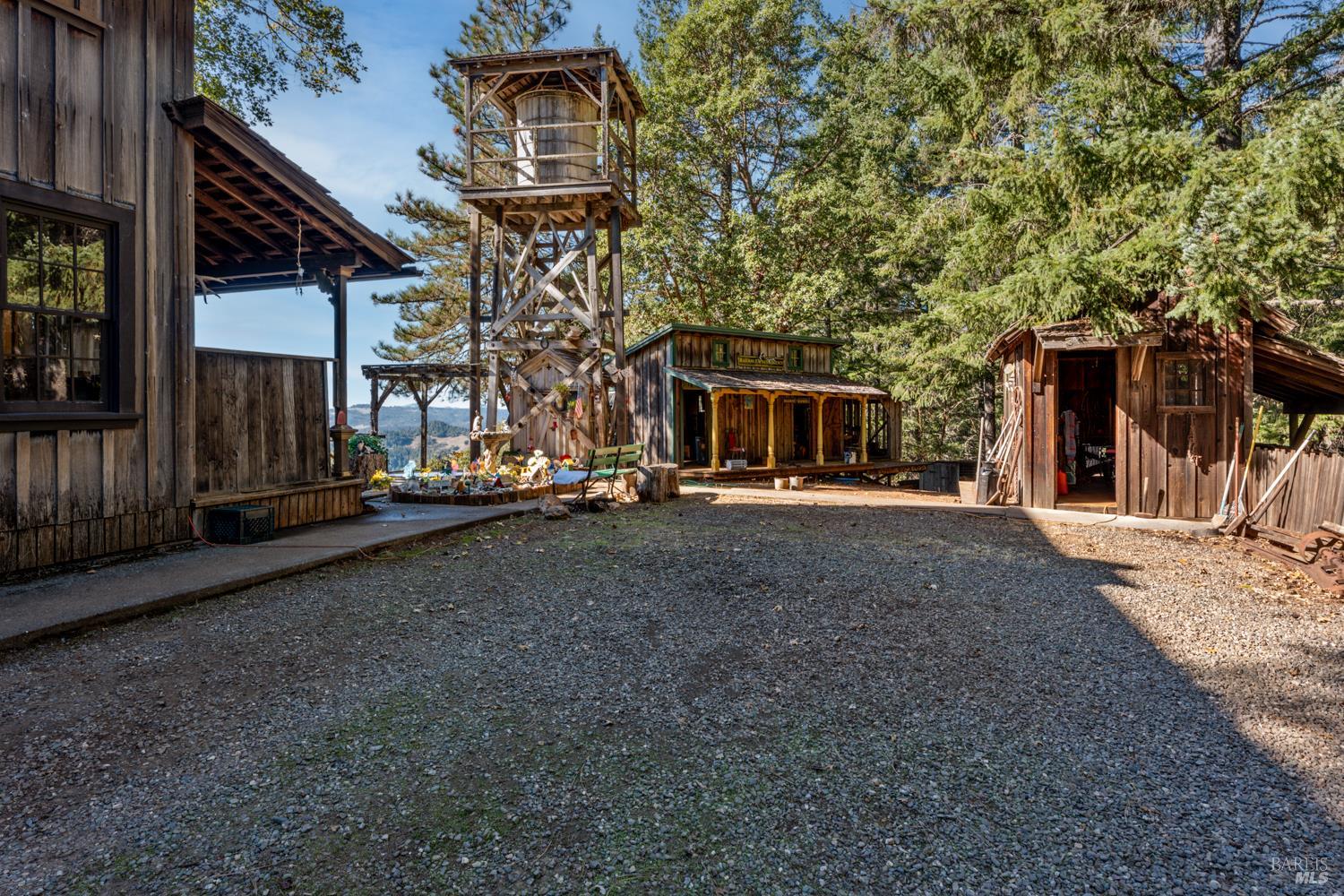 24600 String Creek Road Willits, CA 95490 - Photo 7 of 24 a view of a house with a street