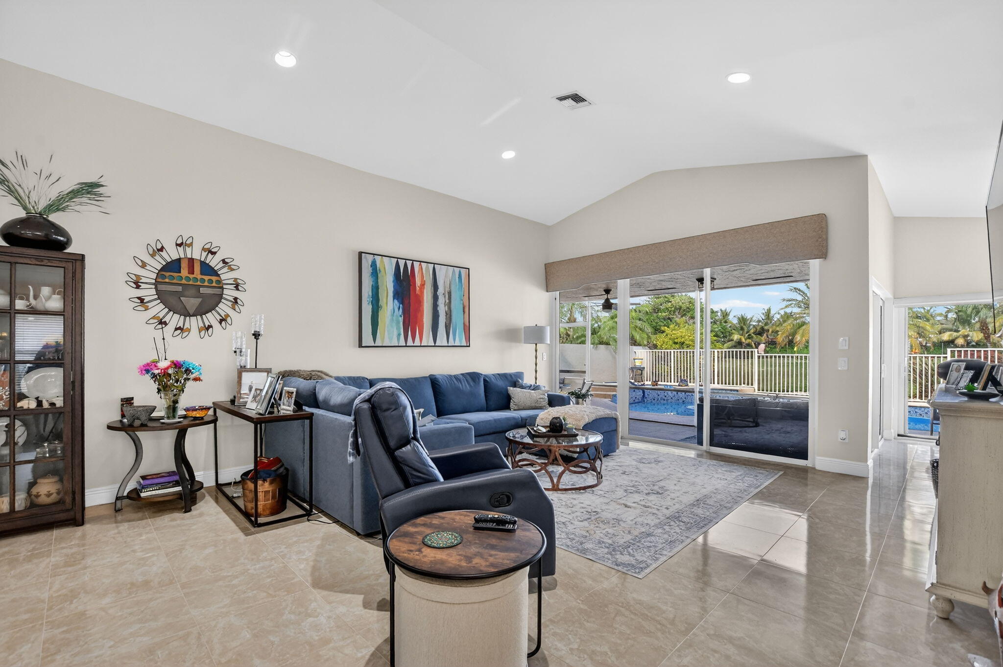 11270 Cloverleaf Circle Boca Raton, FL 33428 - Photo 11 of 98 a living room with furniture and a large window