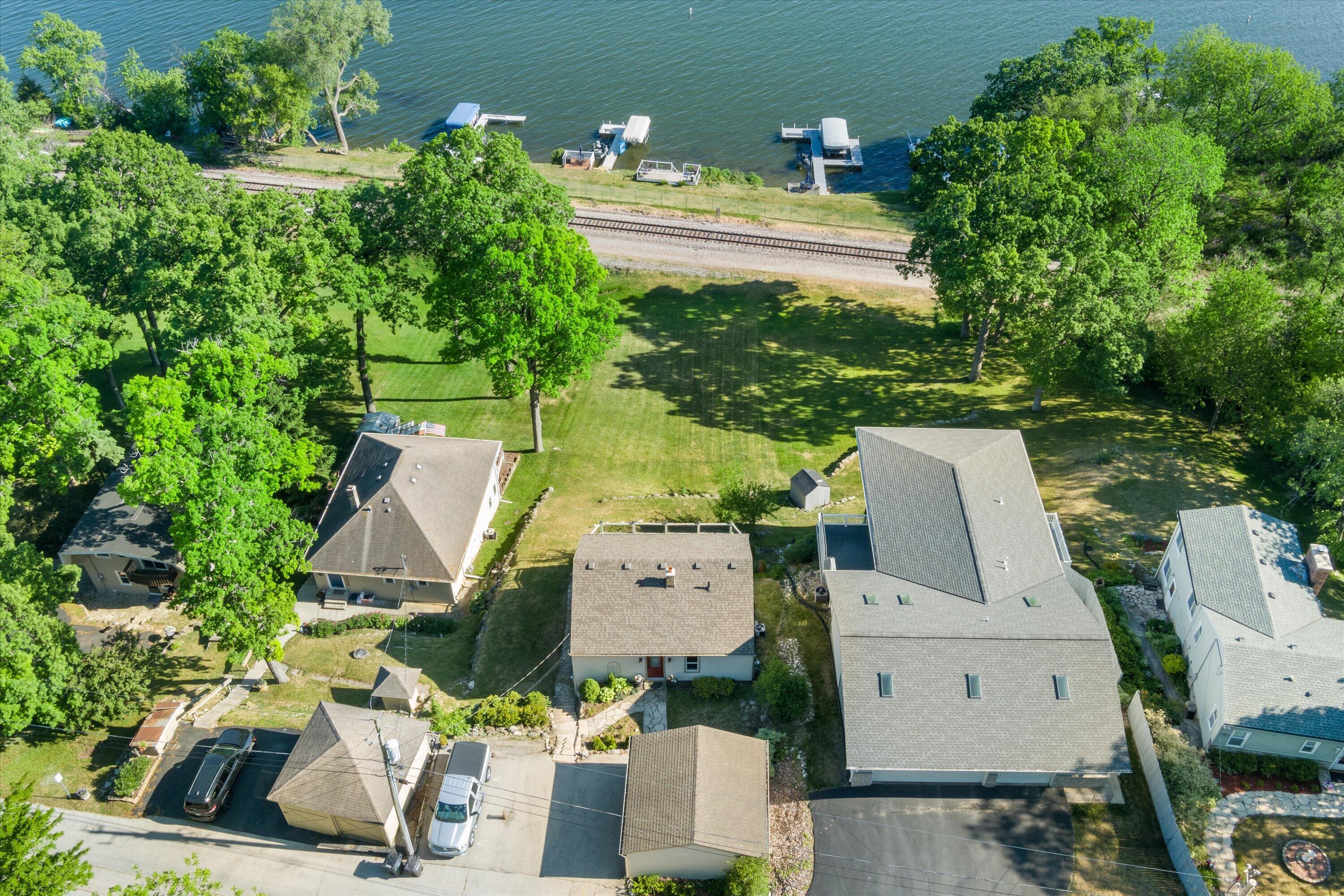 N39W27485 Hillside Grove Road Pewaukee, WI 53072 - Photo 39 of 43 Aerial view