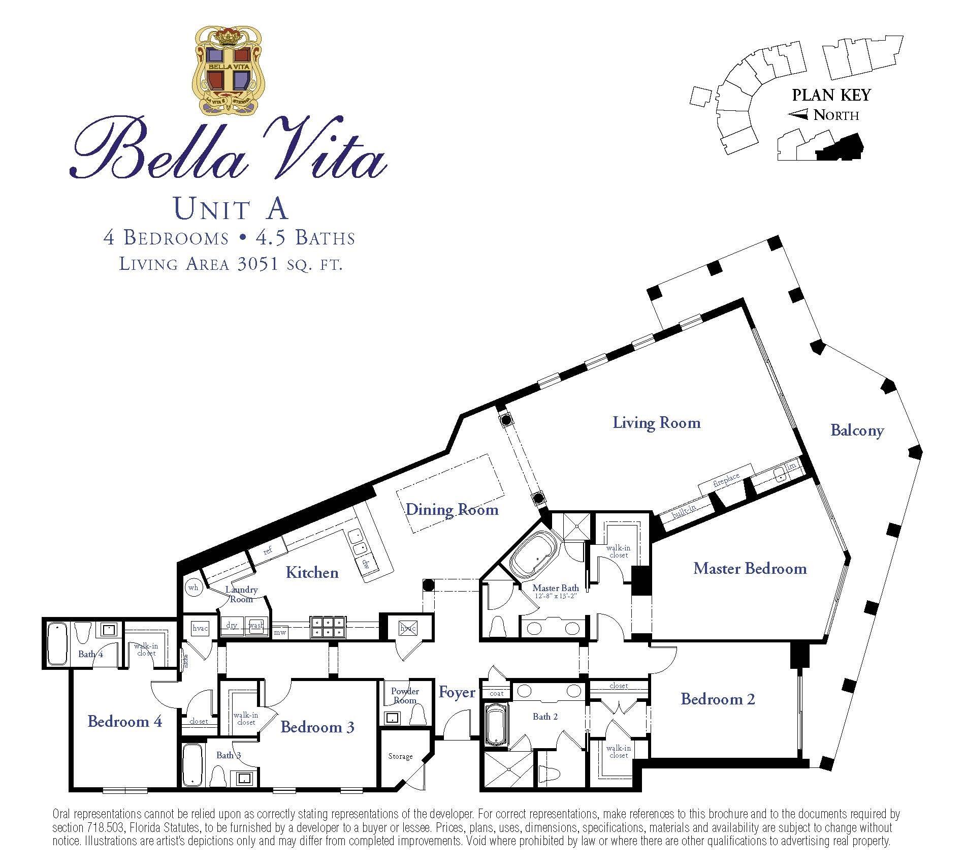 56 Blue Mountain Road, Unit A201 Santa Rosa Beach, FL 32459 - Photo 76 of 76 Bella Vita A Floor Plan