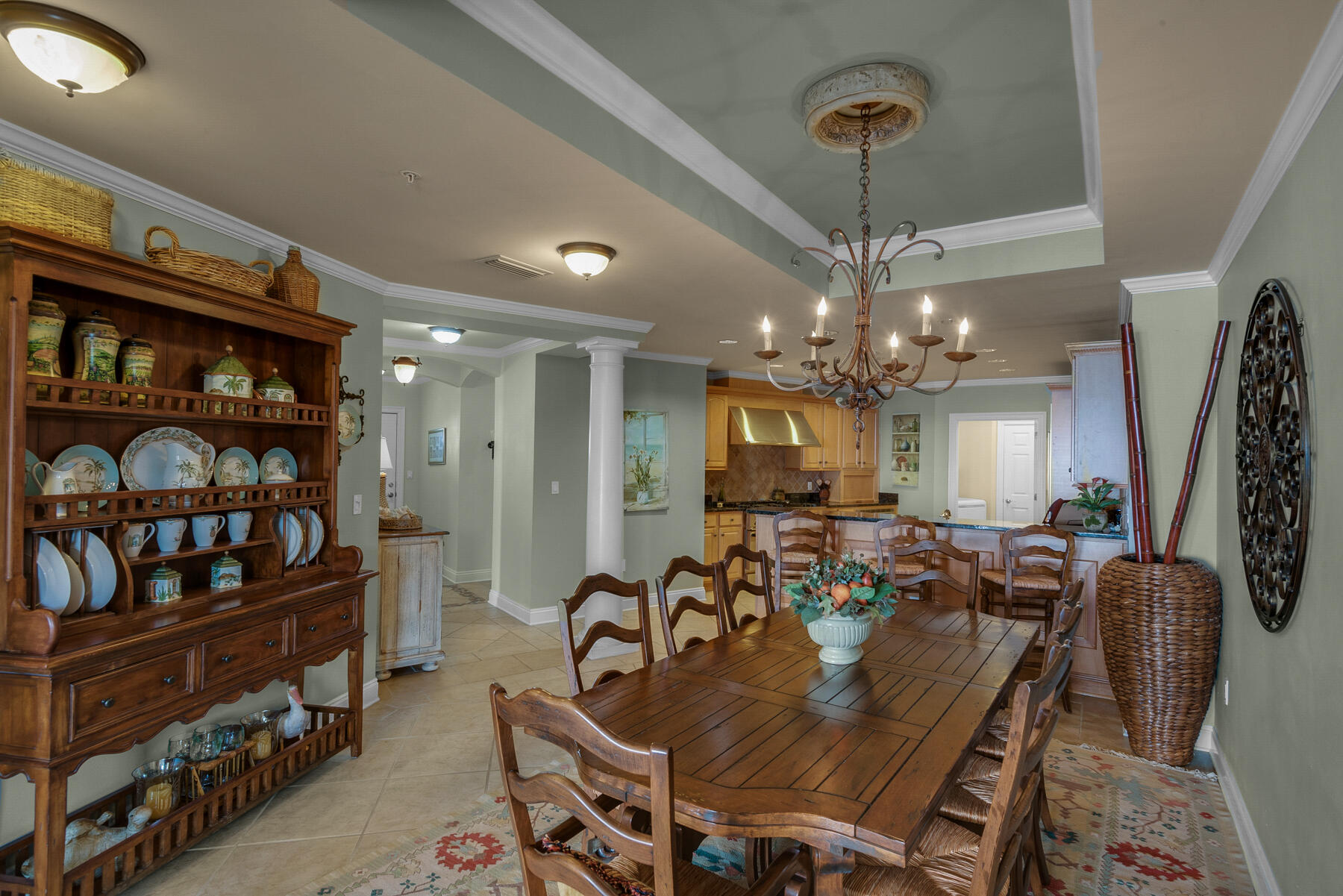 56 Blue Mountain Road, Unit A201 Santa Rosa Beach, FL 32459 - Photo 22 of 76 a view of a dining room with furniture