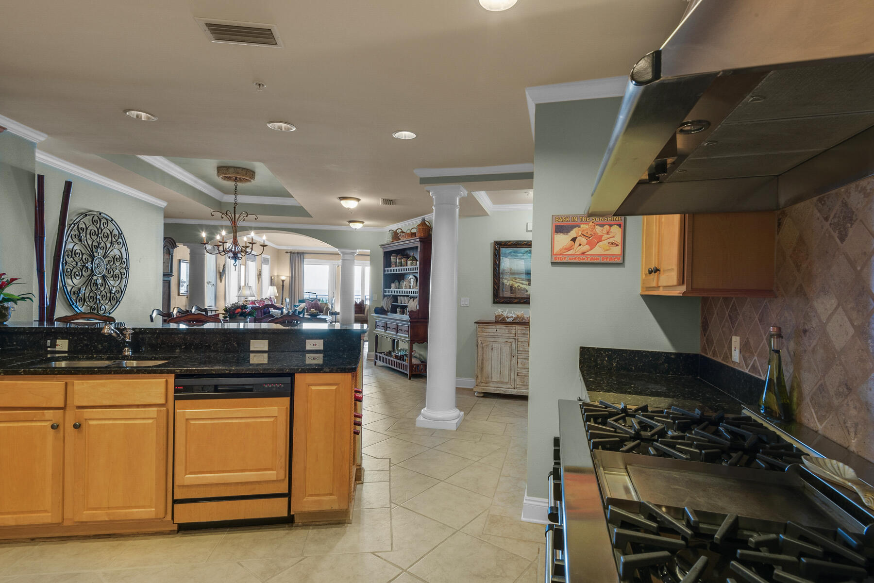56 Blue Mountain Road, Unit A201 Santa Rosa Beach, FL 32459 - Photo 26 of 76 a kitchen with a stove and a refrigerator