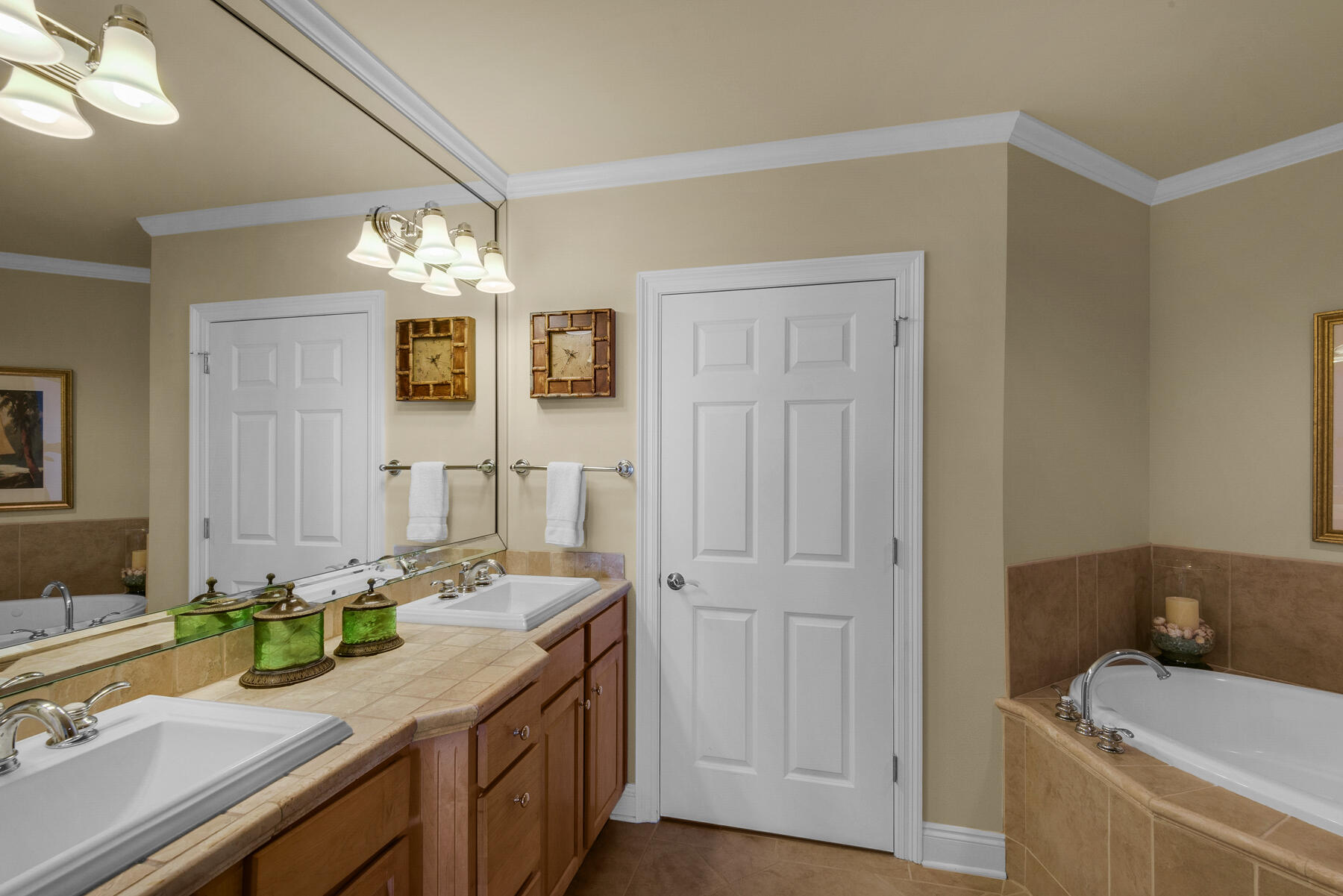 56 Blue Mountain Road, Unit A201 Santa Rosa Beach, FL 32459 - Photo 35 of 76 a bathroom with a sink and a mirror