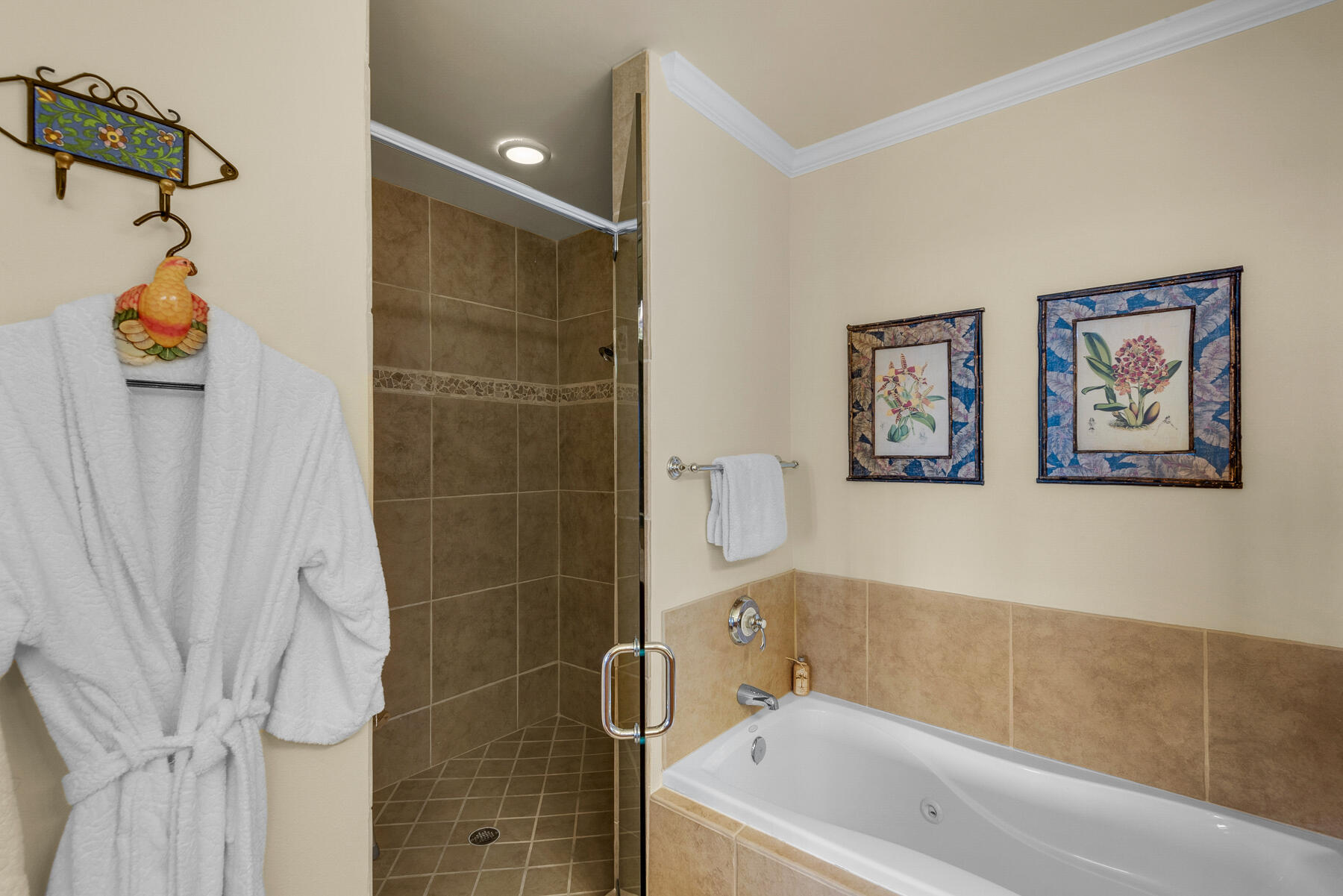 56 Blue Mountain Road, Unit A201 Santa Rosa Beach, FL 32459 - Photo 42 of 76 a bathroom with a bathtub and a shower