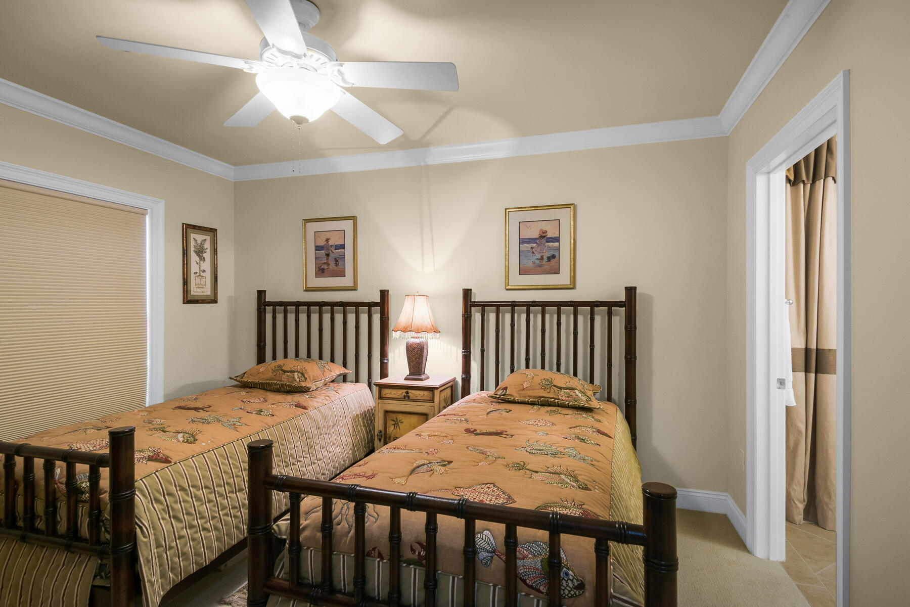 56 Blue Mountain Road, Unit A201 Santa Rosa Beach, FL 32459 - Photo 47 of 76 a bedroom with a bed and a table in it