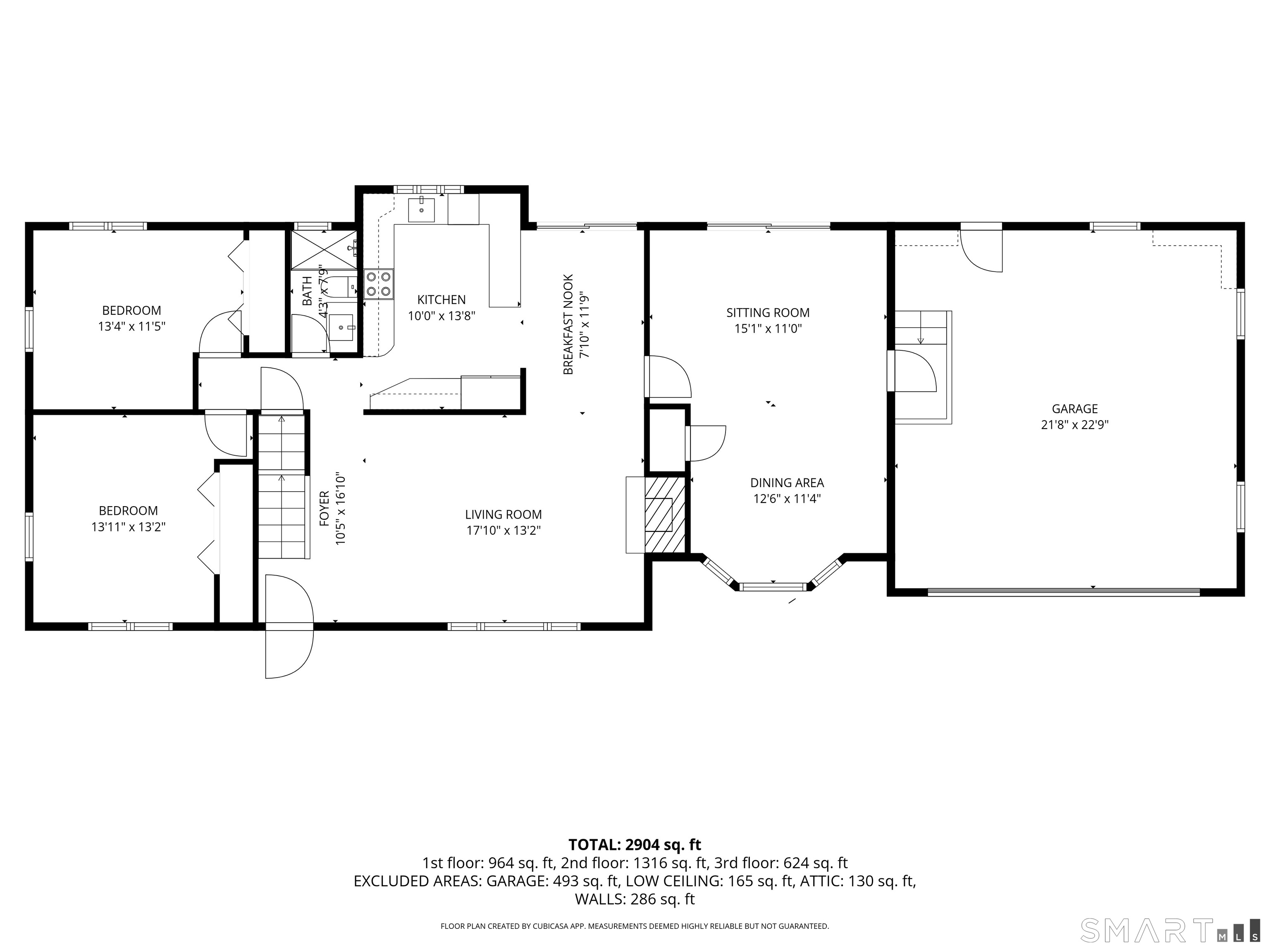 35 Highview Drive Ridgefield, CT 06877 - Photo 19 of 35 a picture of a floor plan