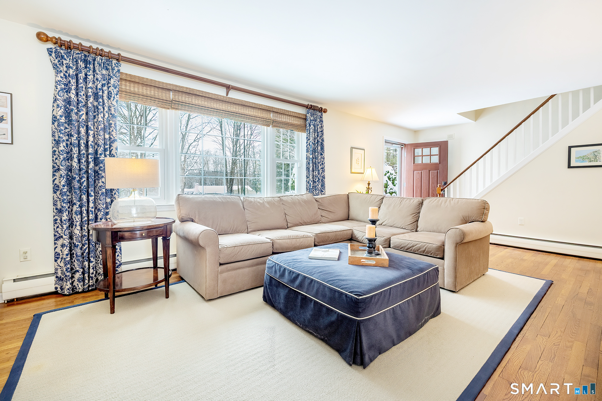 35 Highview Drive Ridgefield, CT 06877 - Photo 4 of 35 a living room with furniture and a large window