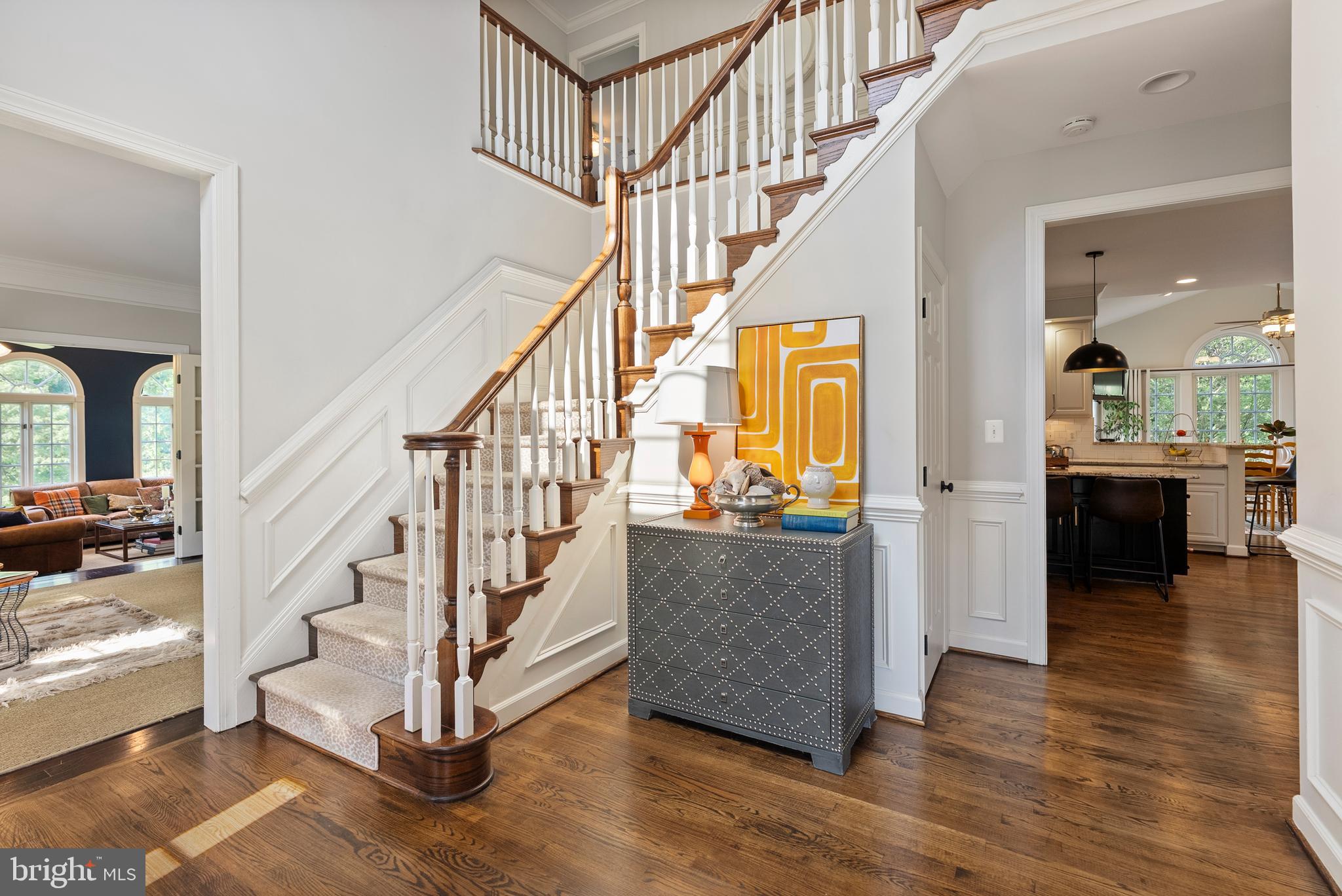 7 Redtree Lane Reisterstown, MD 21136 - Photo 9 of 56 a view of entryway and hall with wooden floor
