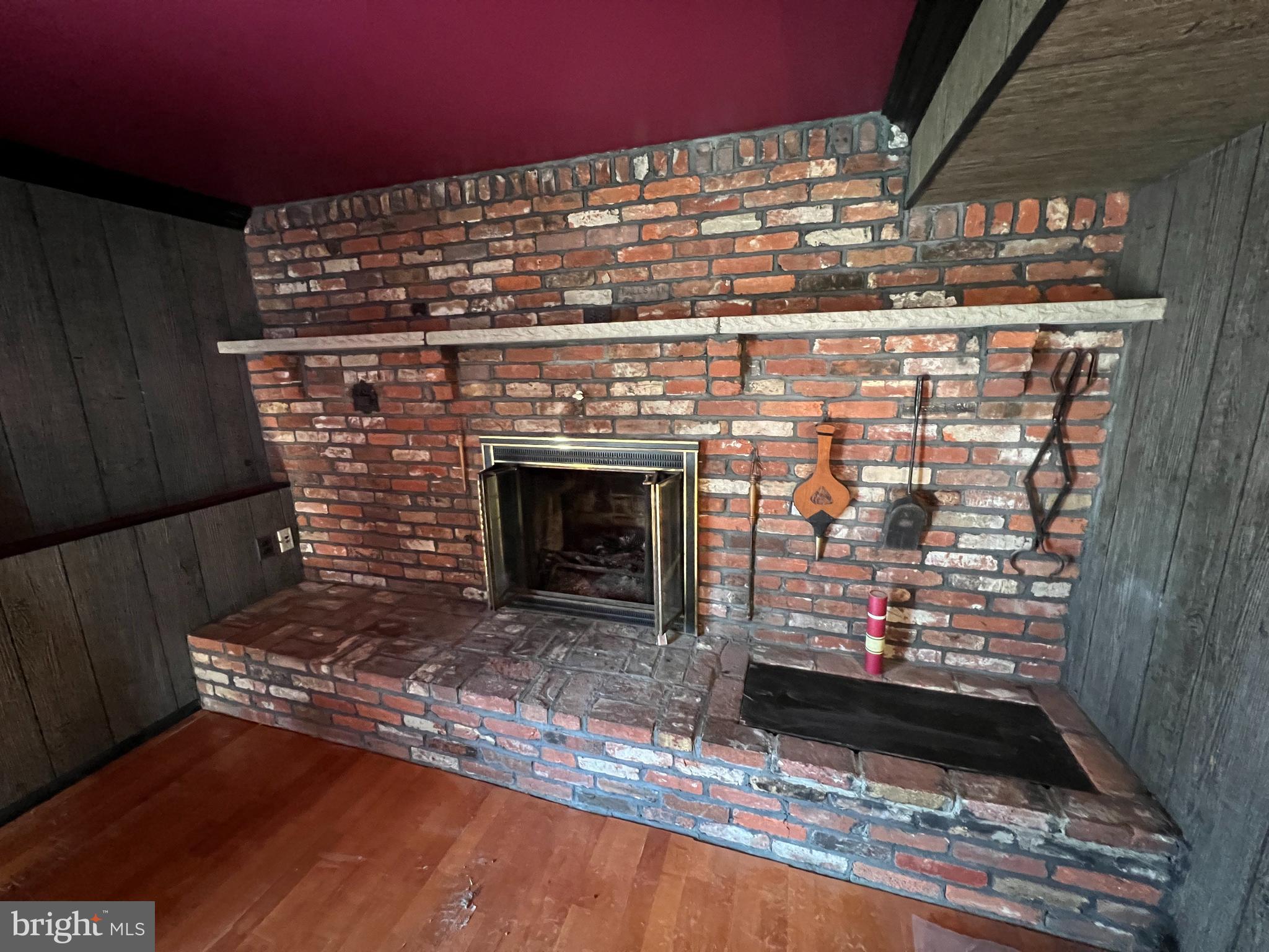 30 North Maple Avenue Marlton, NJ 08053 - Photo 25 of 33 Wood Fireplace
