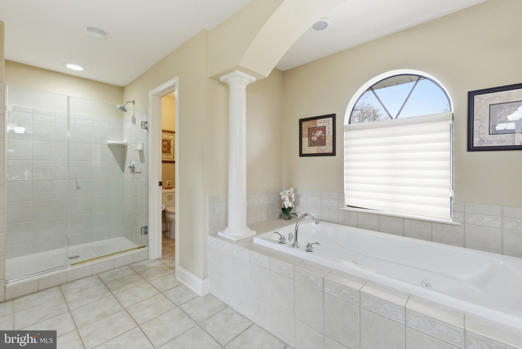 3 Stonehurst Drive Voorhees, NJ 08043 - Photo 23 of 43 a bathroom with a bathtub and a shower