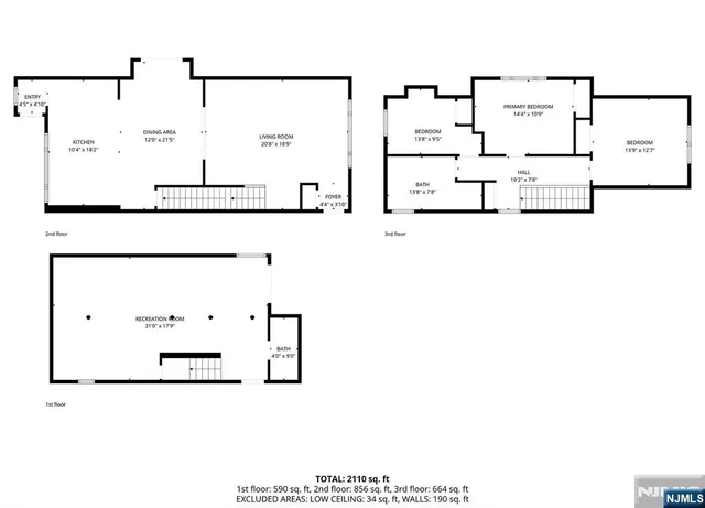 $699,000 | 290 Queen Anne Road, Teaneck, NJ 07666