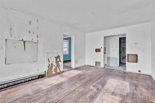 a view of empty room