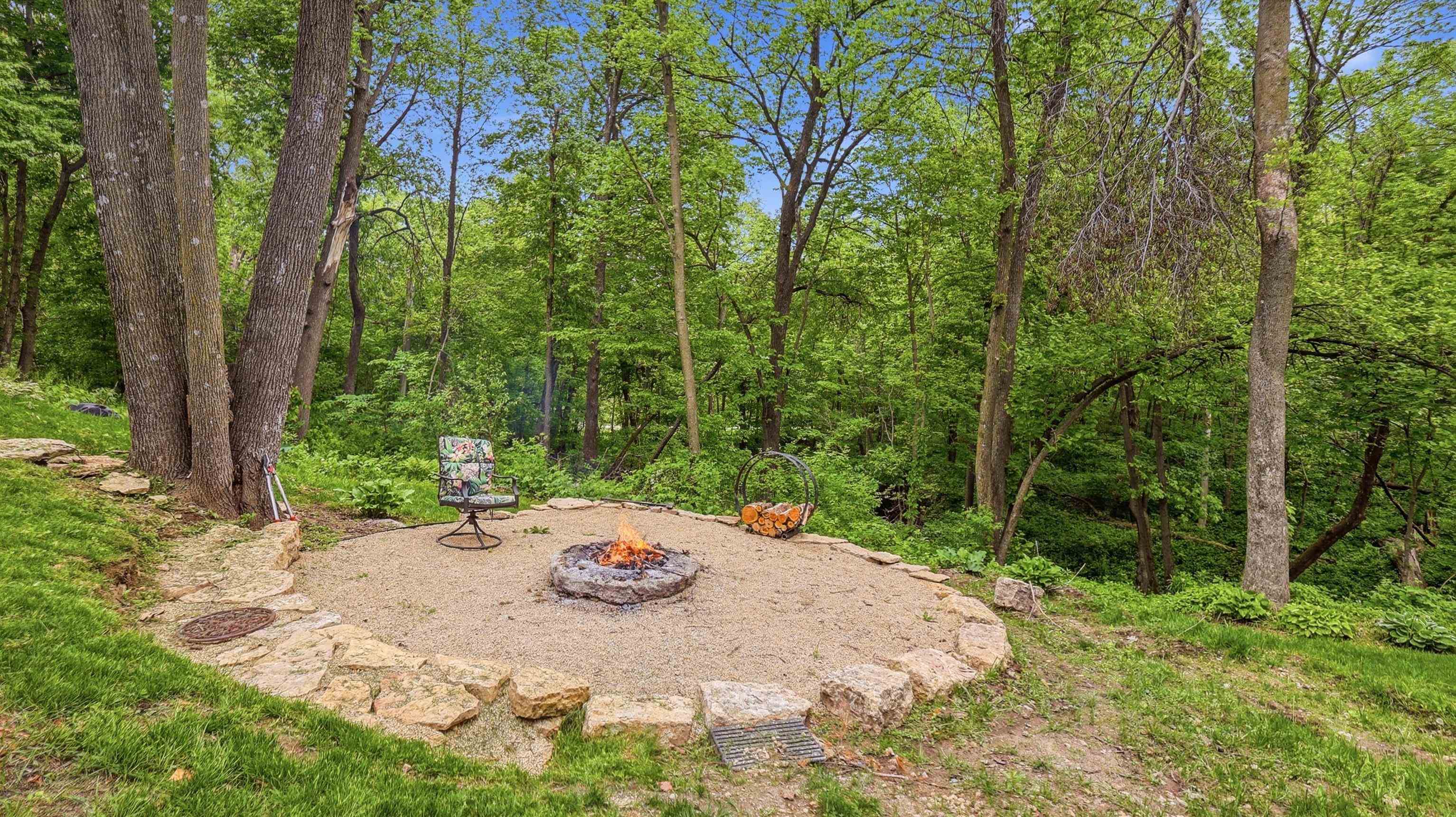 13 Signal Point Lane Galena, IL 61036 - Photo 45 of 47 a view of a backyard with large trees