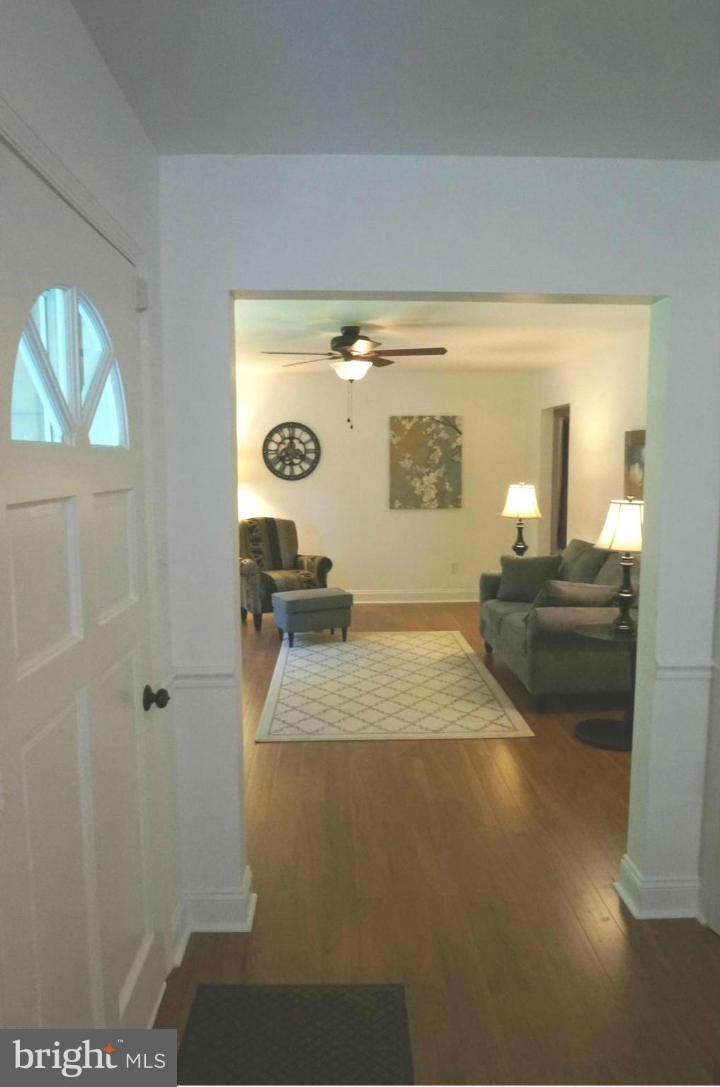 12704 Scaggsville Road Highland, MD 20777 - Photo 2 of 30 Foyer Into Living Room Looking From Dining Room